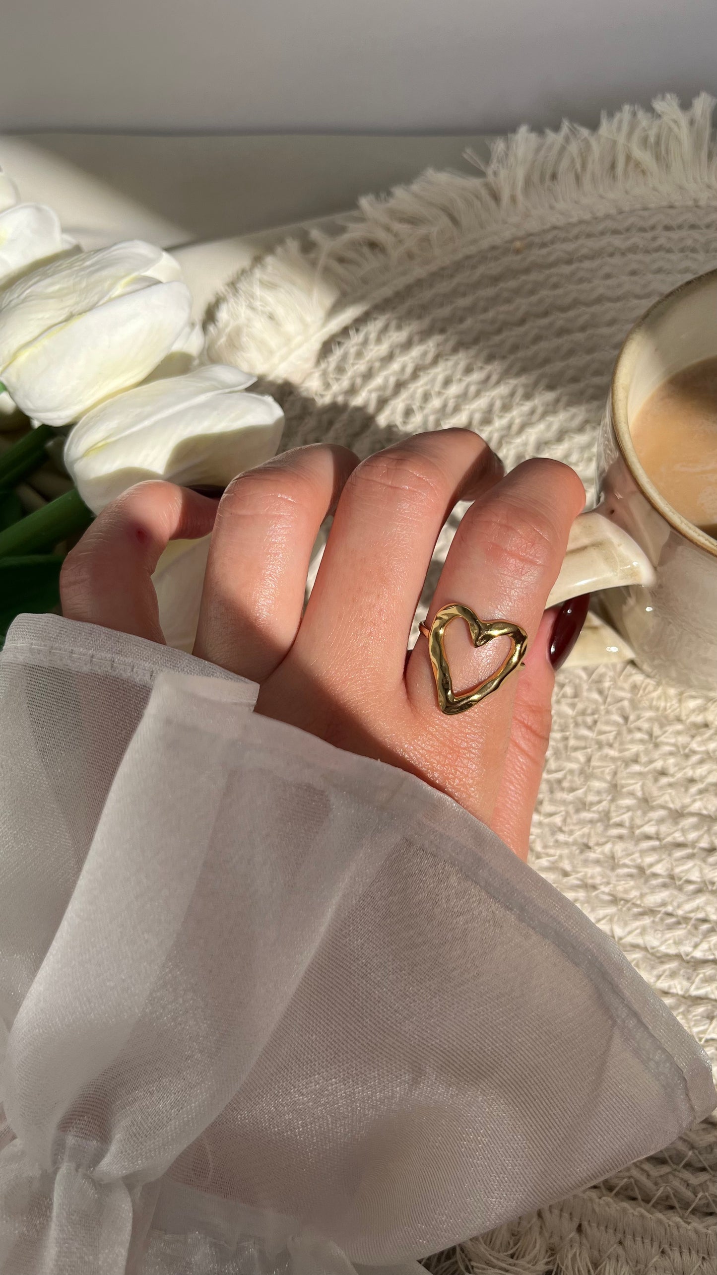 Zaria Ring - Stainless Steel