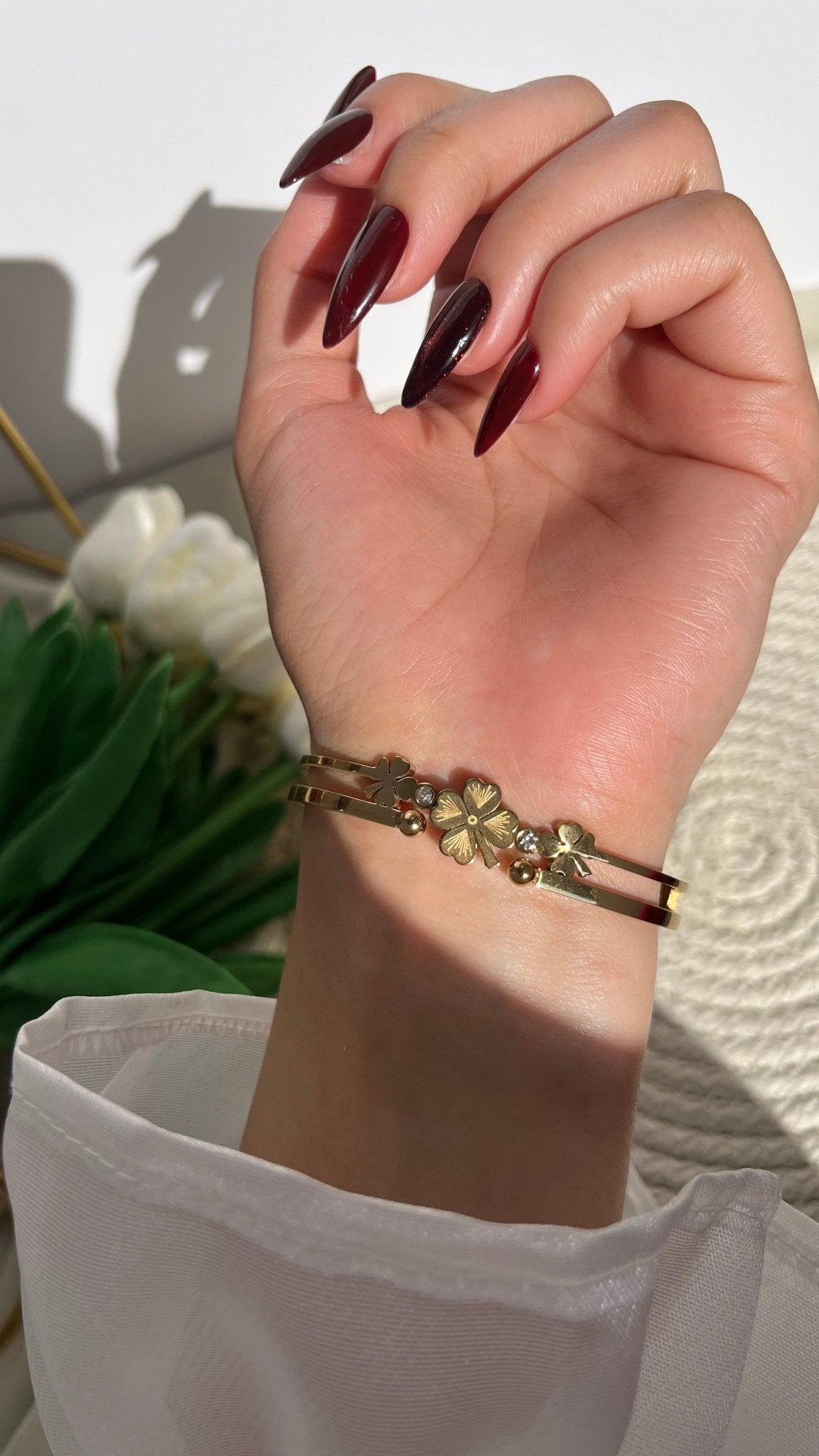 Siena Bangle - Stainless Steel