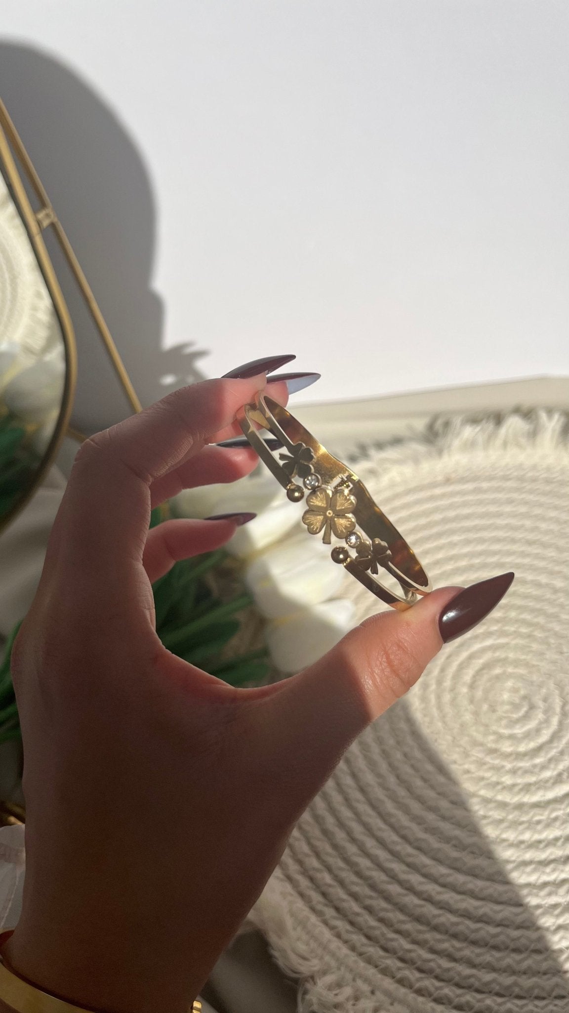 Siena Bangle - Stainless Steel