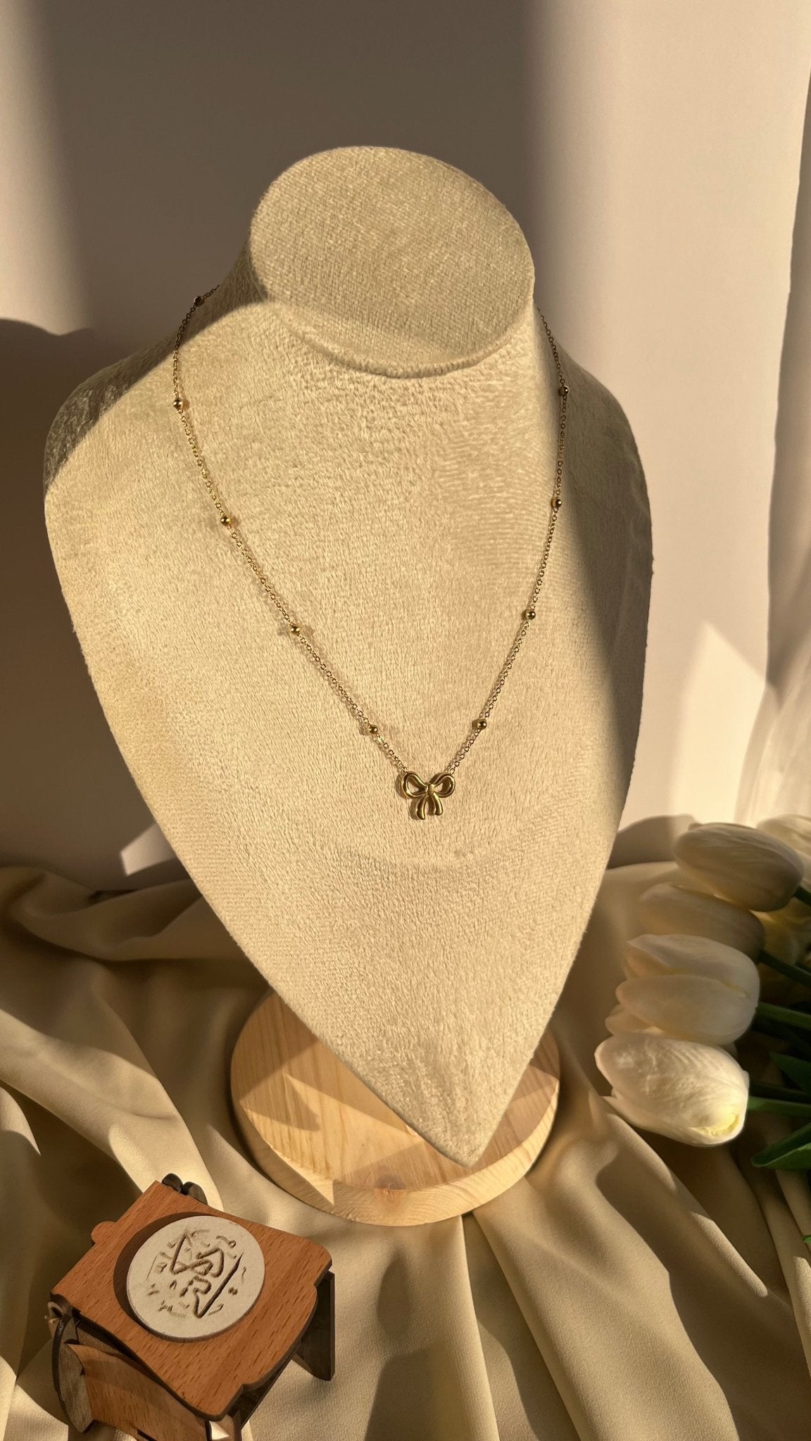 قلادة الفراشة - ستانلس ستيل