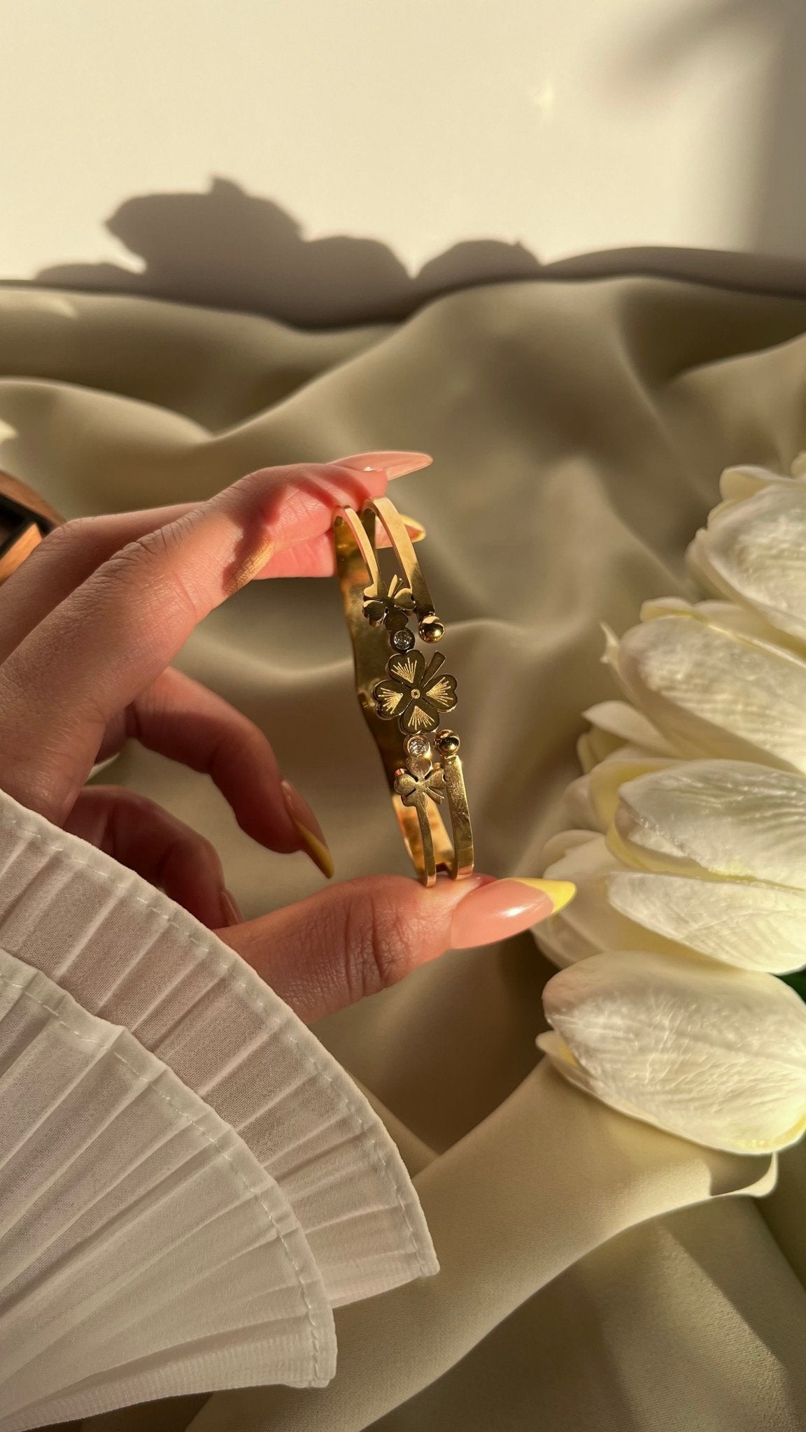 Siena Bangle - Stainless Steel