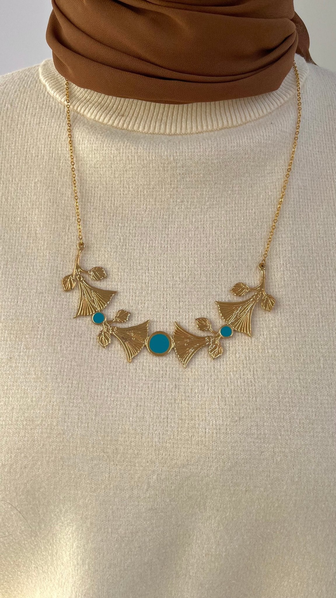 Turquoise Bloom Set - Pure Copper