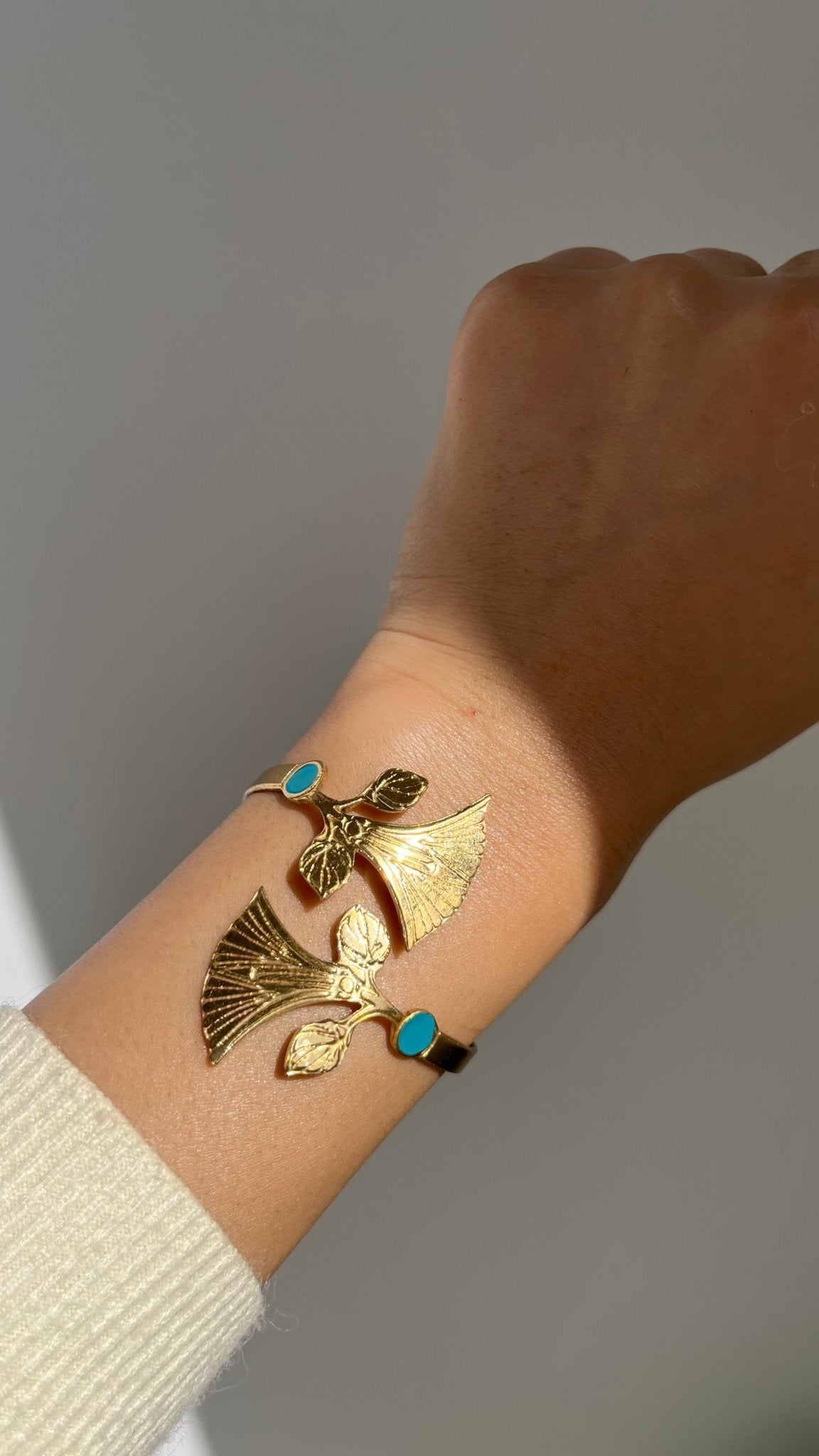 Turquoise Bloom Set - Pure Copper