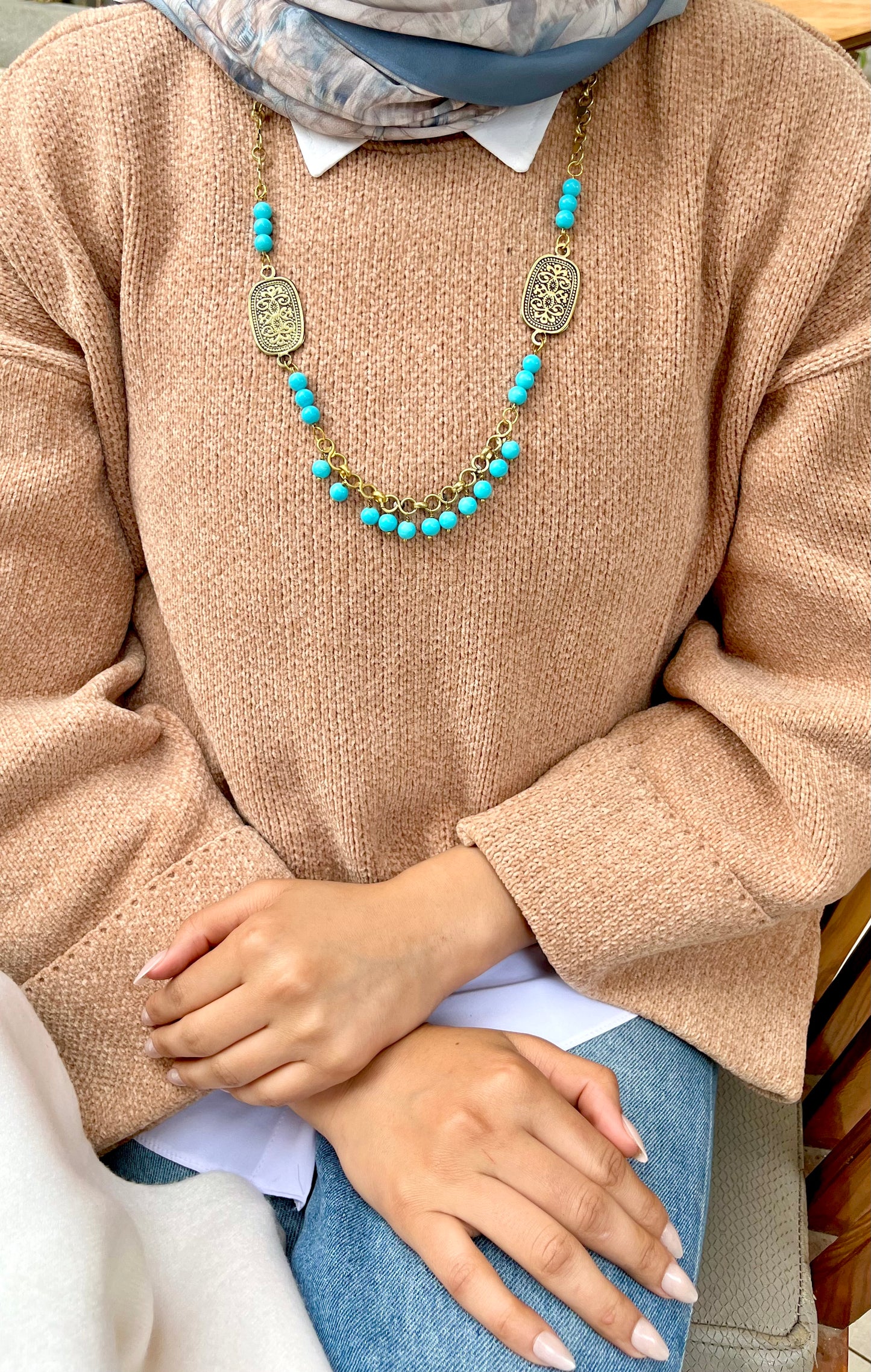 Lara Necklace - Pure Copper