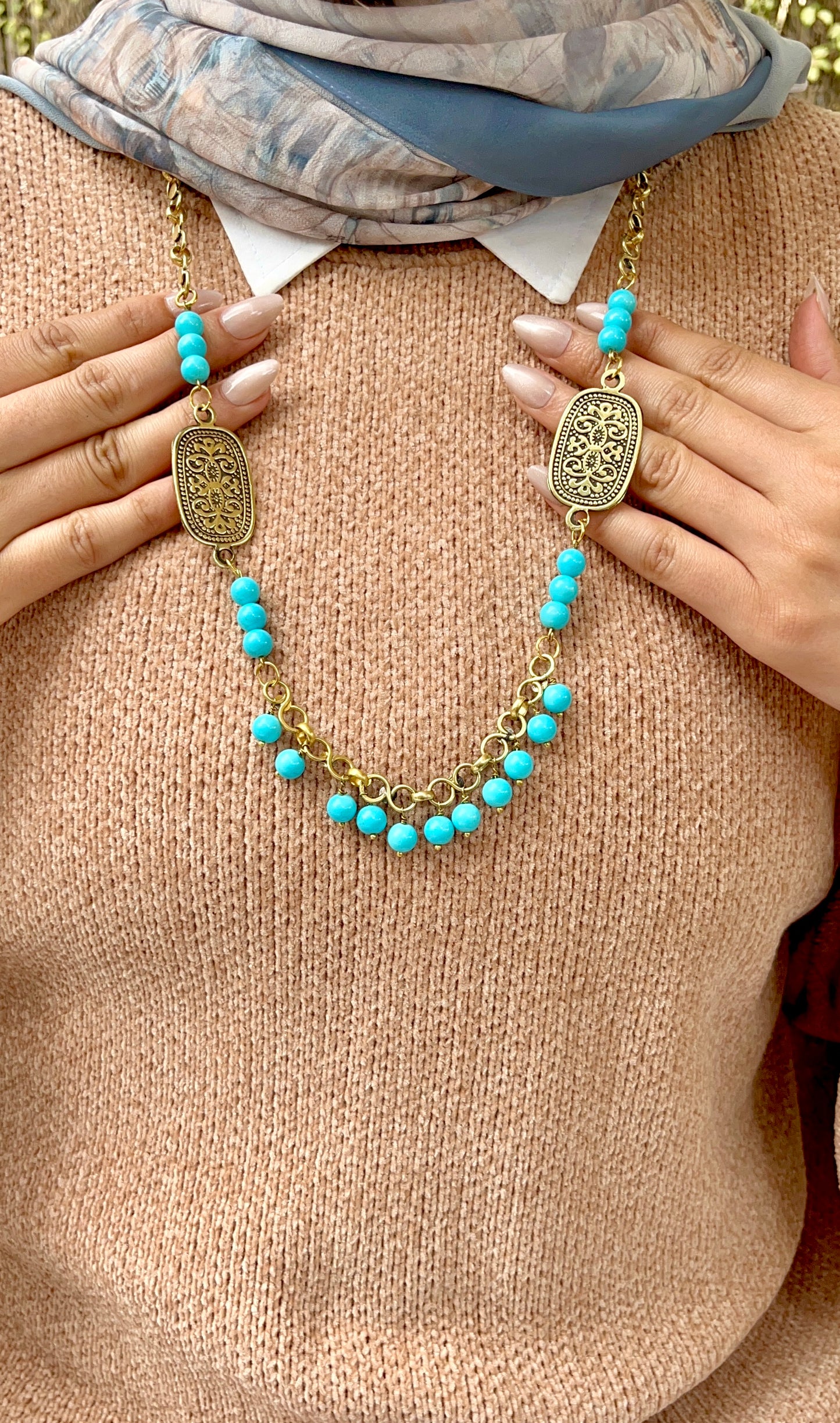 Lara Necklace - Pure Copper