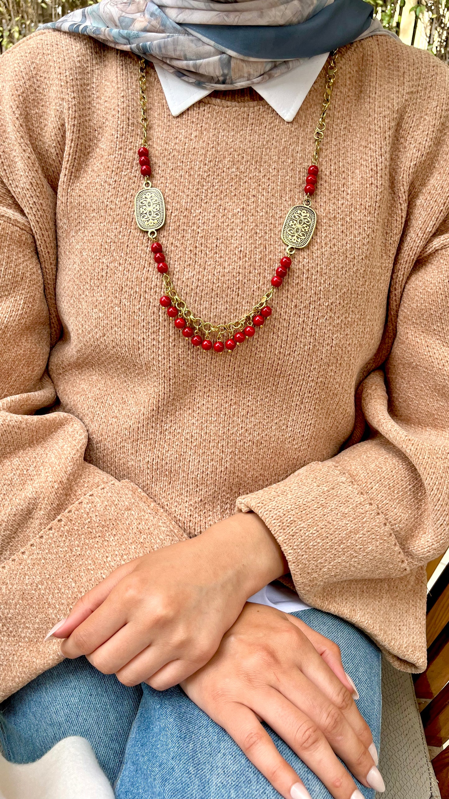 Lara Necklace - Pure Copper