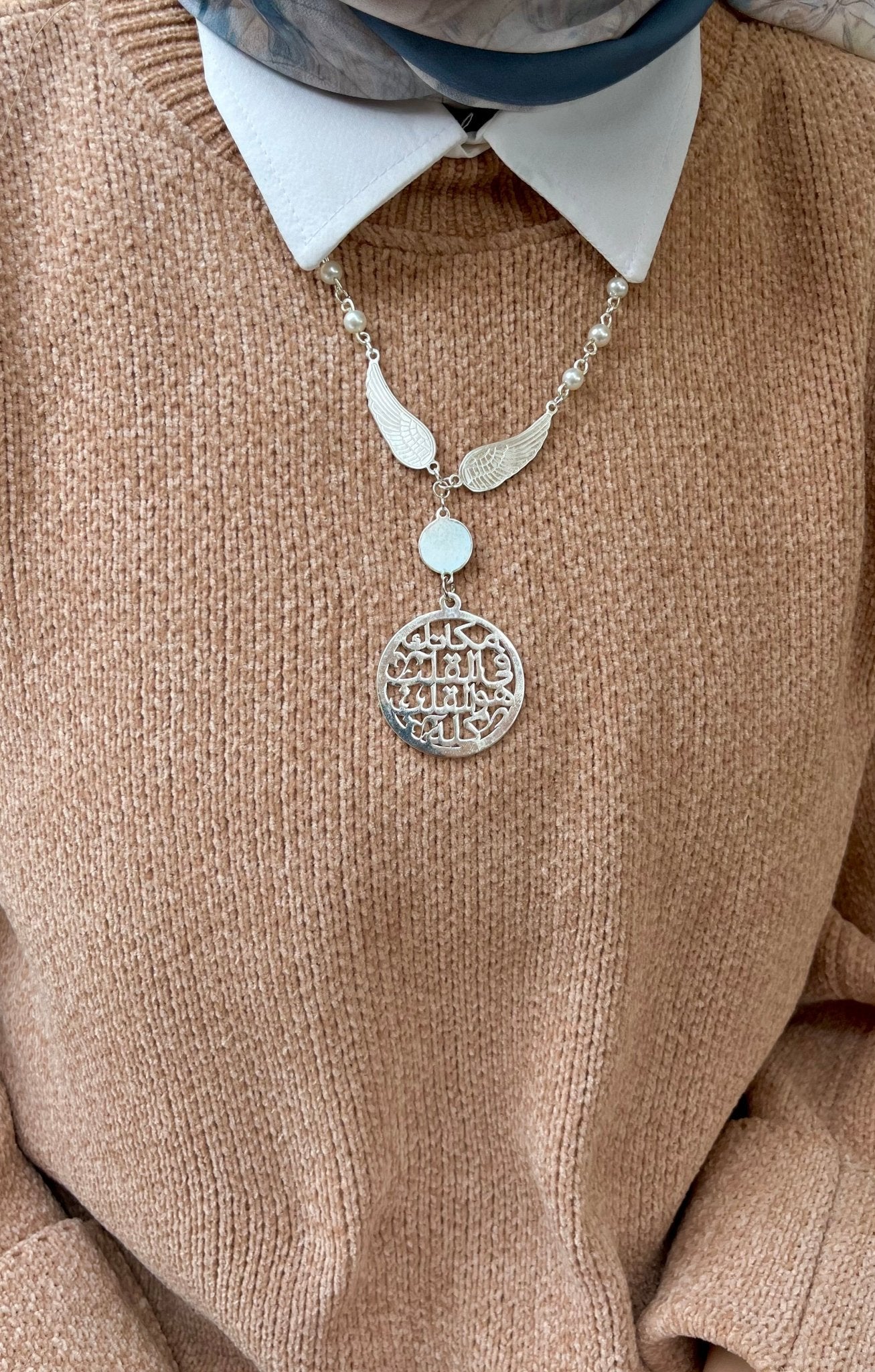 Najla Necklace - Silver Plated