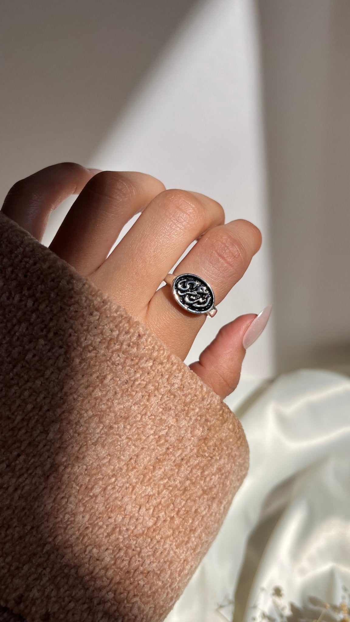 "Enta Omry" Ring - Silver Plated