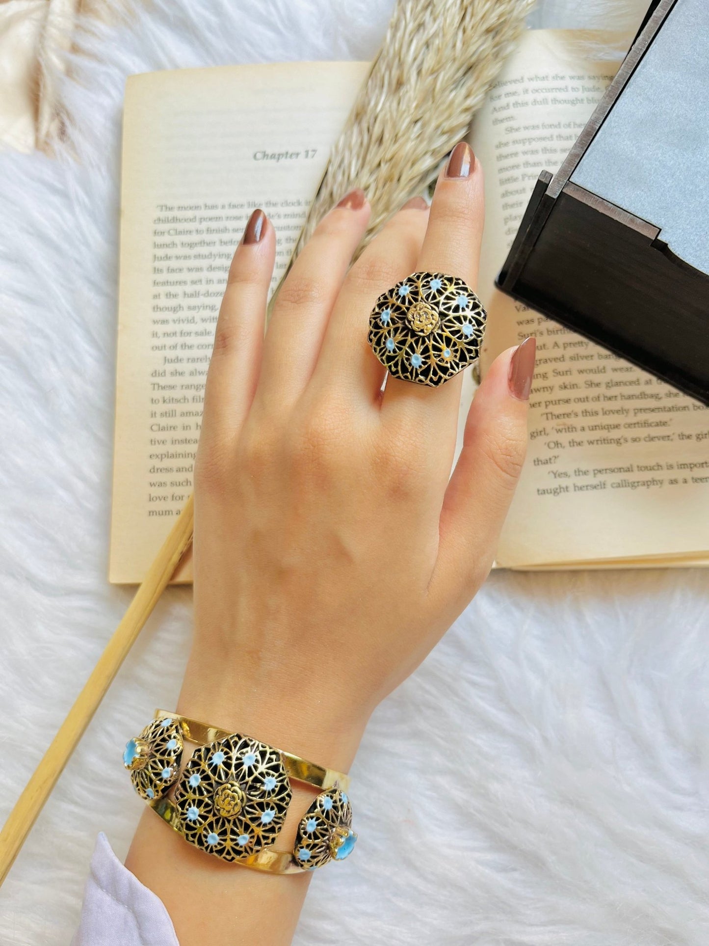 Renad Flower Set - Pure Copper