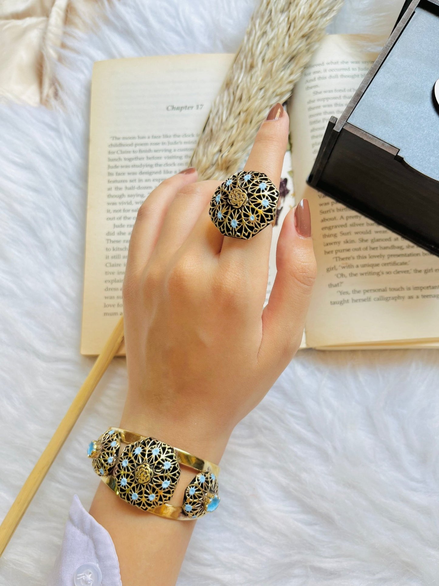 Renad Flower Set - Pure Copper