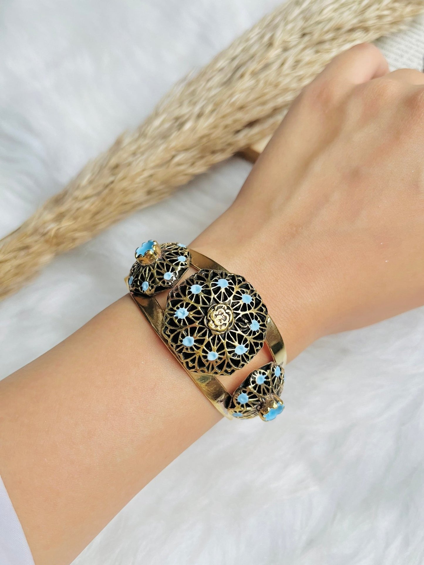 Renad Flower Set - Pure Copper
