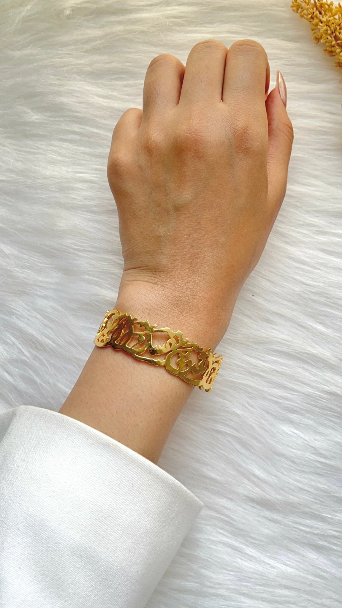 Lillian Bangle - Gold Plated