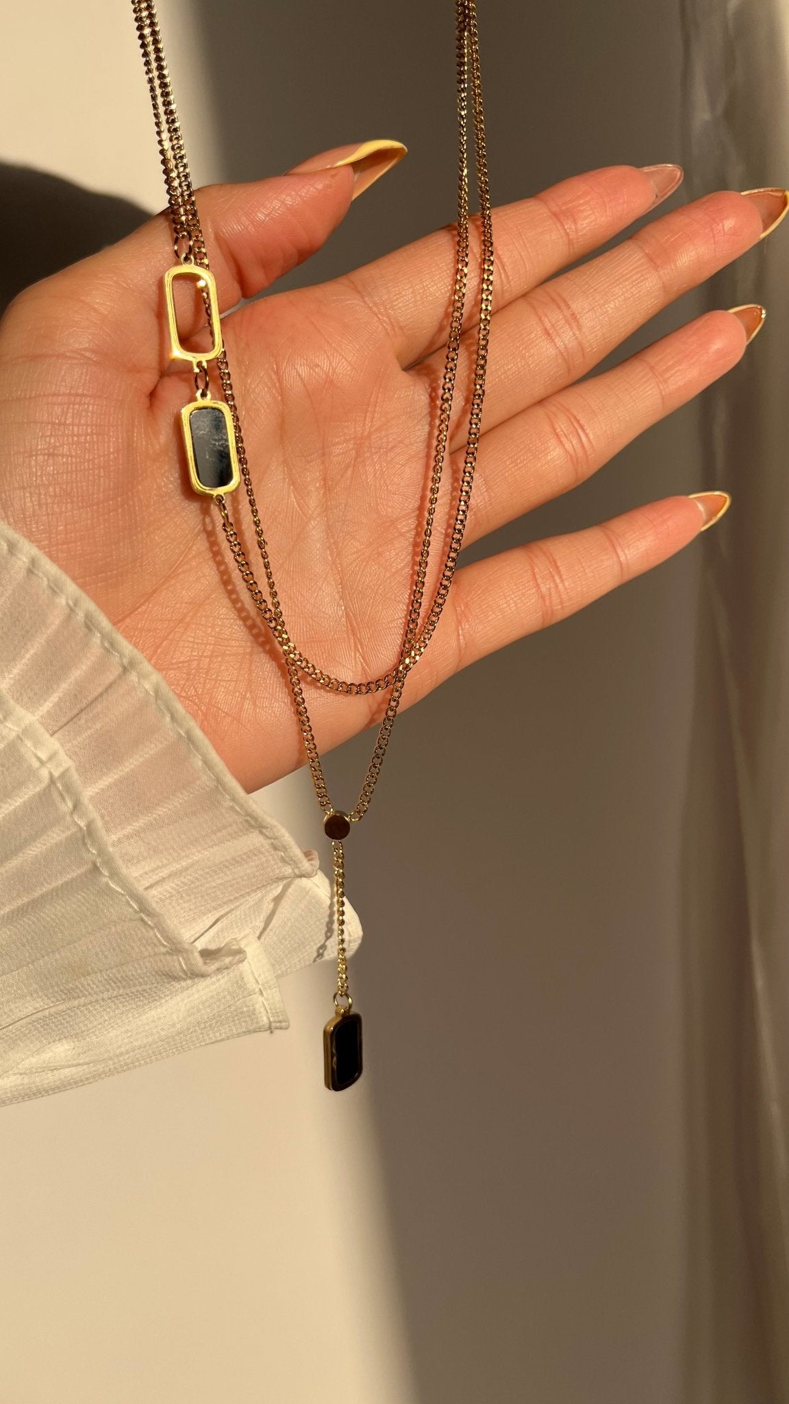 Lina Necklace - Stainless Steel