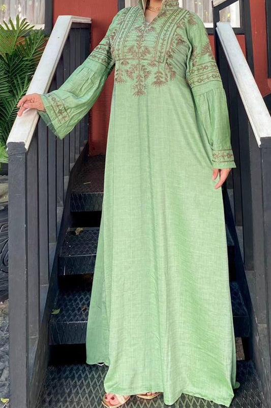 Rayhana Jalabiya - Linen