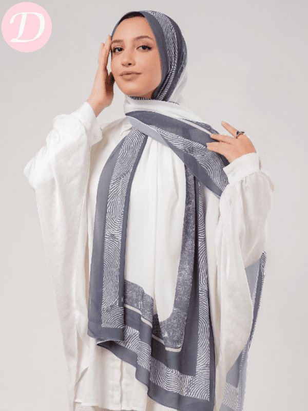 Sharlotte Scarf - Crepe Digital