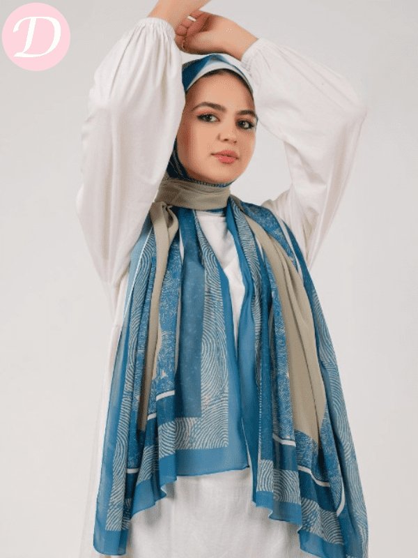 Sharlotte Scarf - Crepe Digital