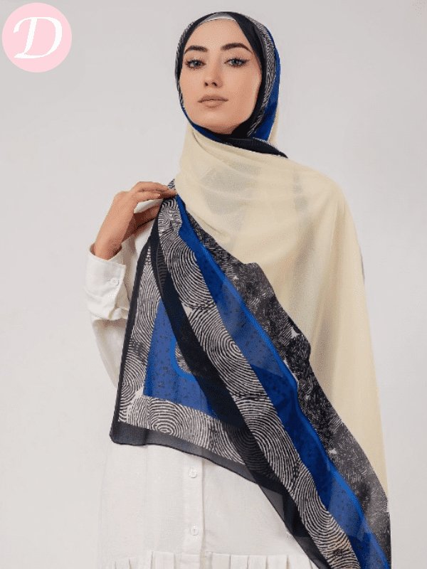 Sharlotte Scarf - Crepe Digital