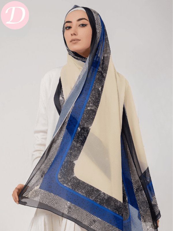 Sharlotte Scarf - Crepe Digital