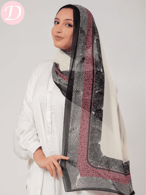 Sharlotte Scarf - Crepe Digital