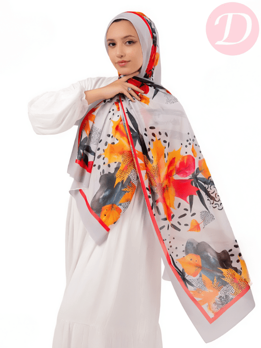 Zahra Scarf - Crepe Chiffon