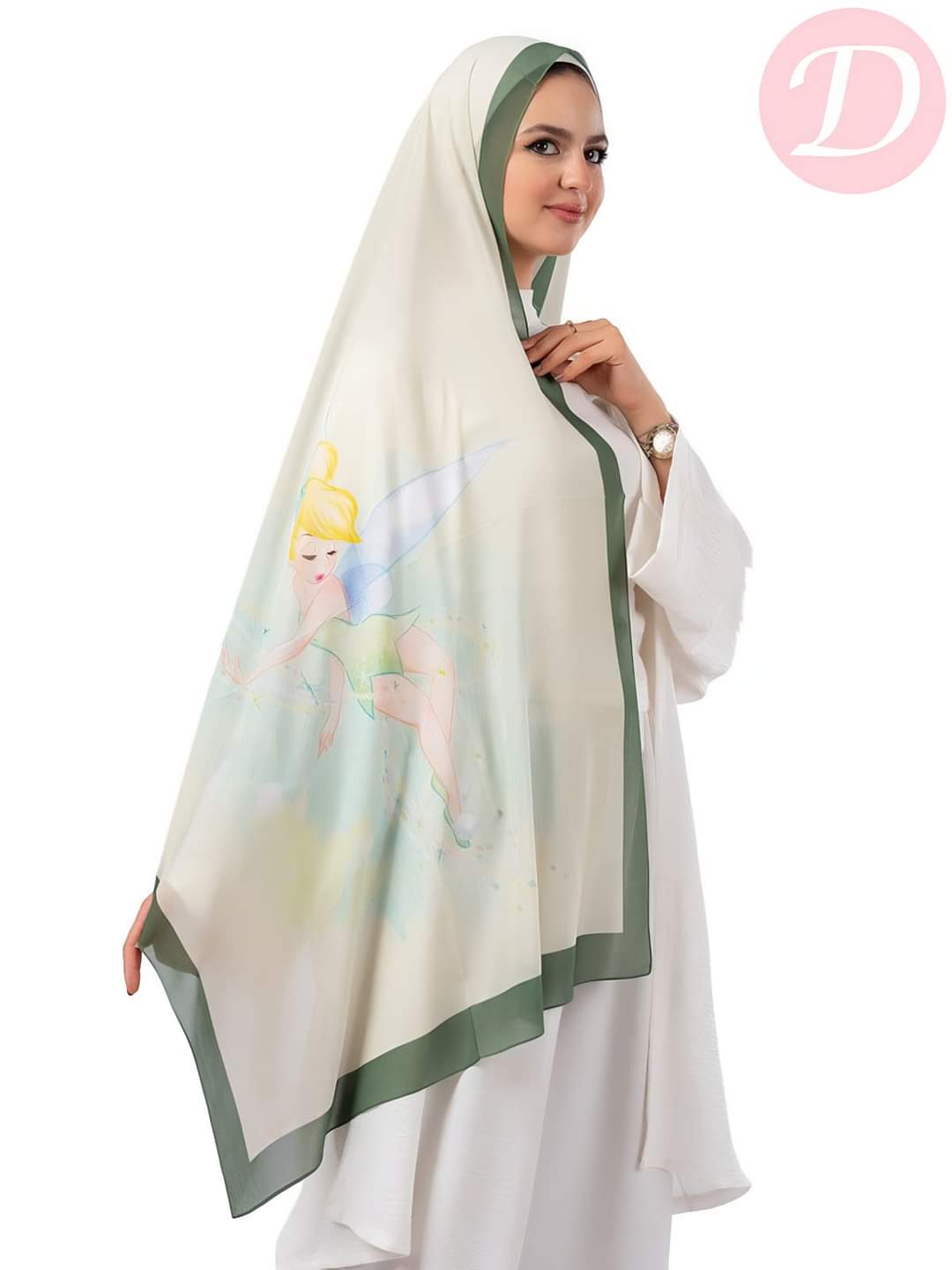 TinkerBell Scarf - Crepe Chiffon