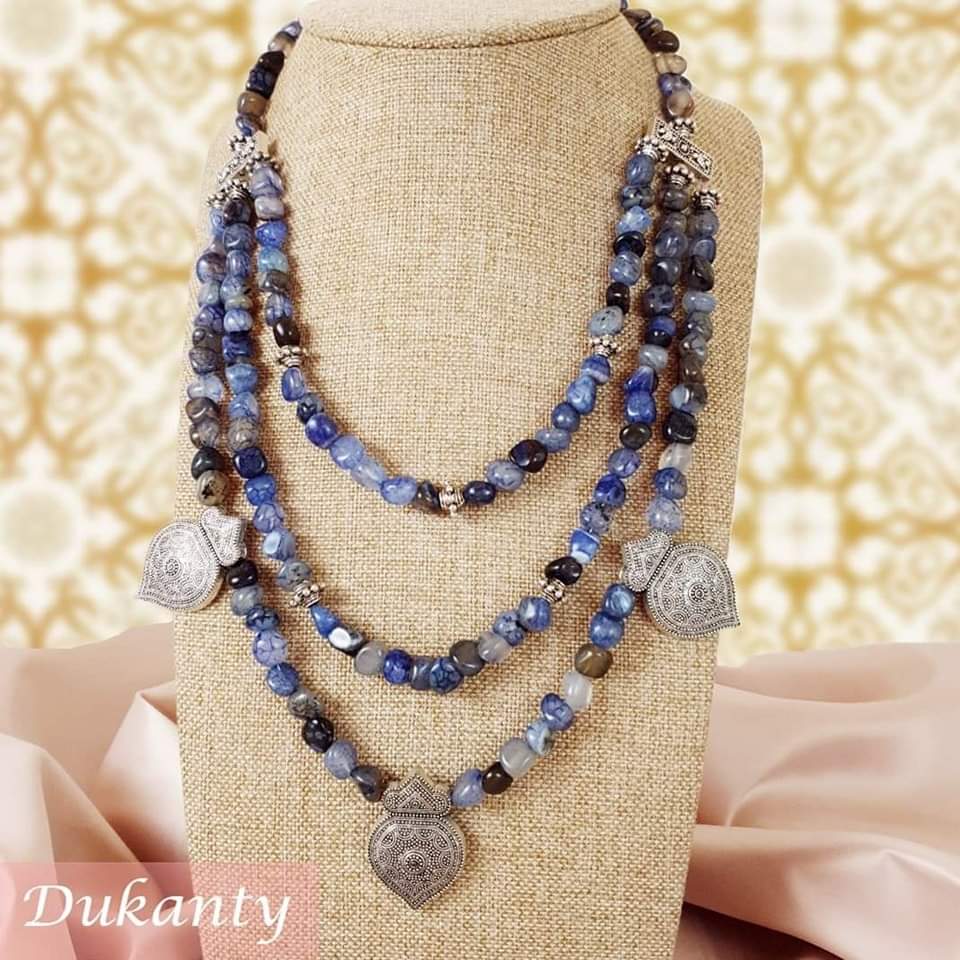 Azura Necklace - Agate