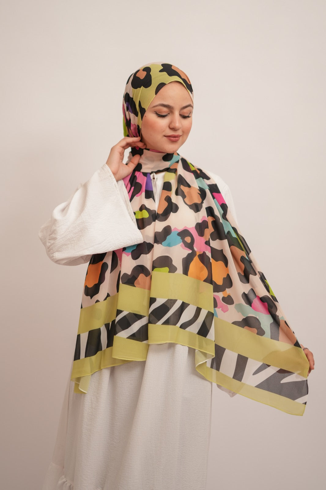 Shima Scarf - Crepe Digital