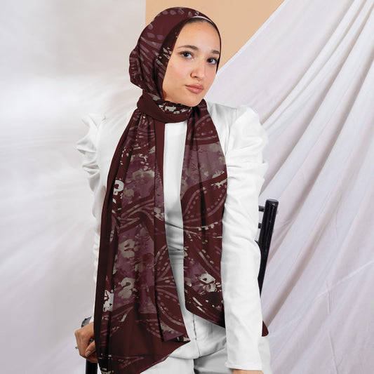 Yasmina Scarf - Crepe Digital