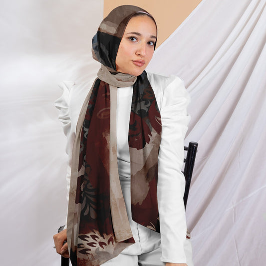 Neven Scarf - Crepe Digital