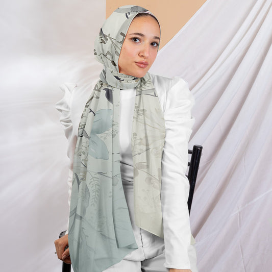 Lama Scarf - Crepe Digital