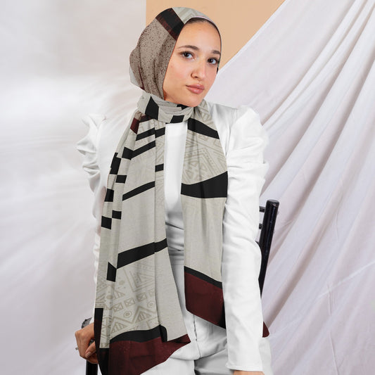 Fairoz Scarf - Crepe Digital