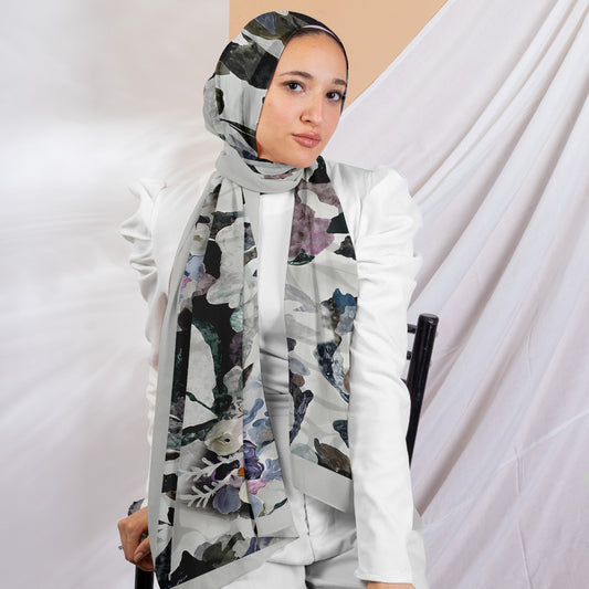 Hala Scarf - Crepe Digital