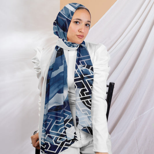 Radwa Scarf - Crepe Digital