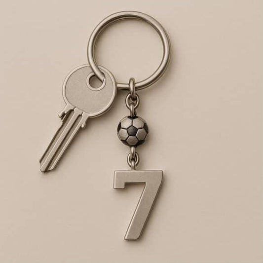 Sport Keychain - Silver Plated