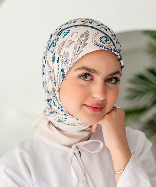 وشاح سالي - قطن وساتان