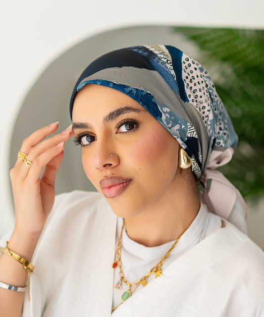 وشاح سالي - قطن وساتان
