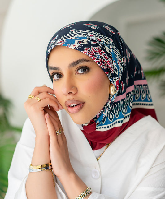 وشاح سالي - قطن وساتان