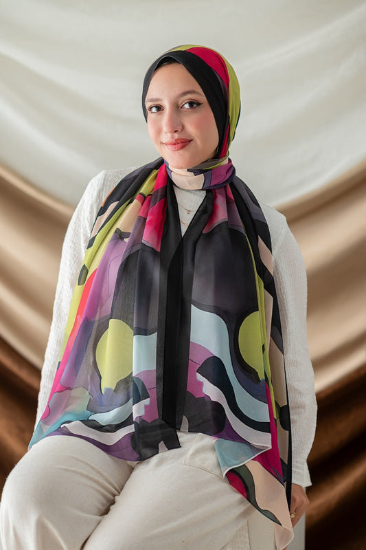 Arina Scarf - Crepe Digital