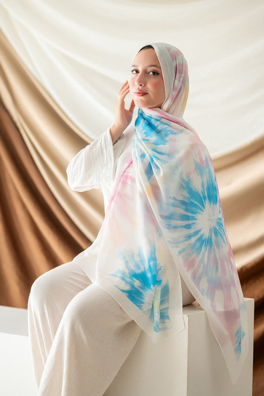 Hena Scarf - Crepe Digital