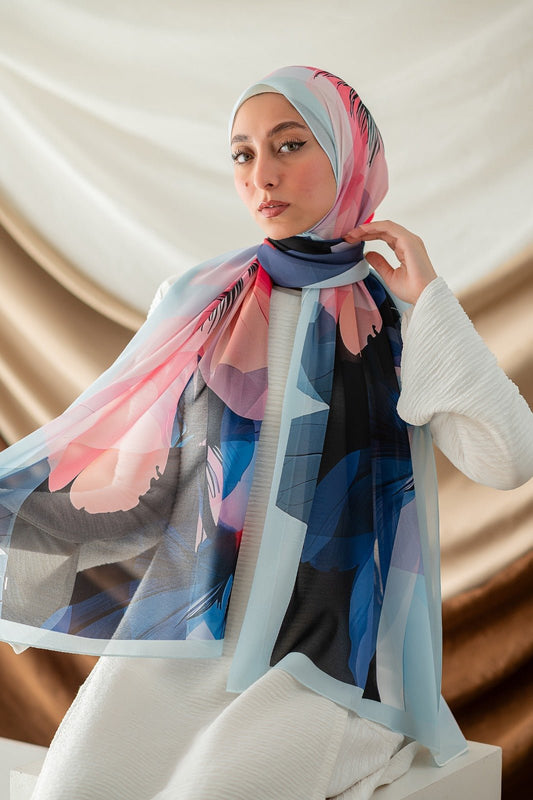 Ashly Scarf - Crepe Digital