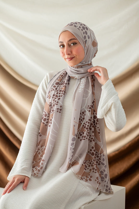 Shams Scarf - Crepe Digital