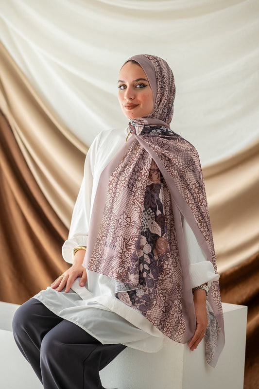 Shahd Scarf - Crepe Digital
