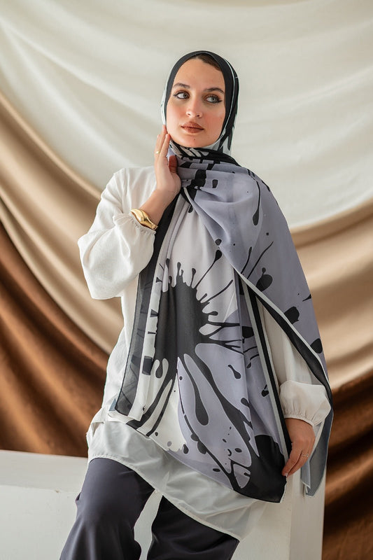 Samra Scarf - Crepe Digital