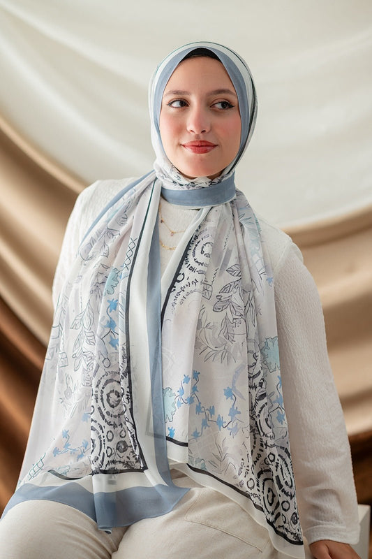 Kady Scarf - Crepe Digital
