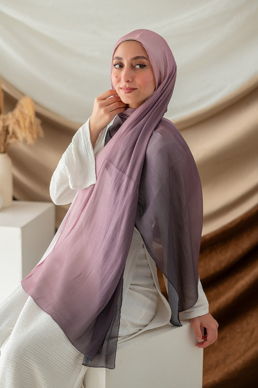 Salma Scarf - Organza Degrade