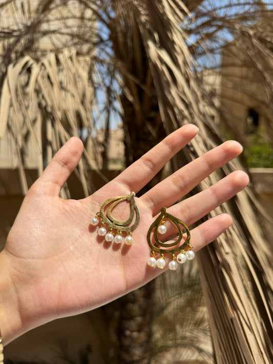 Maya Earings - Copper