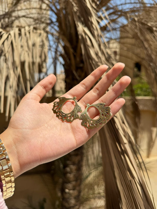 Maysoon Earings - Copper