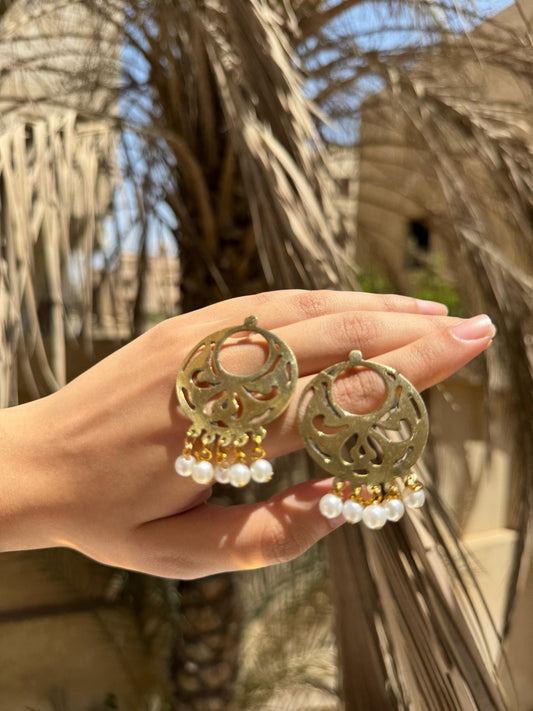 Dalal Earings - Copper