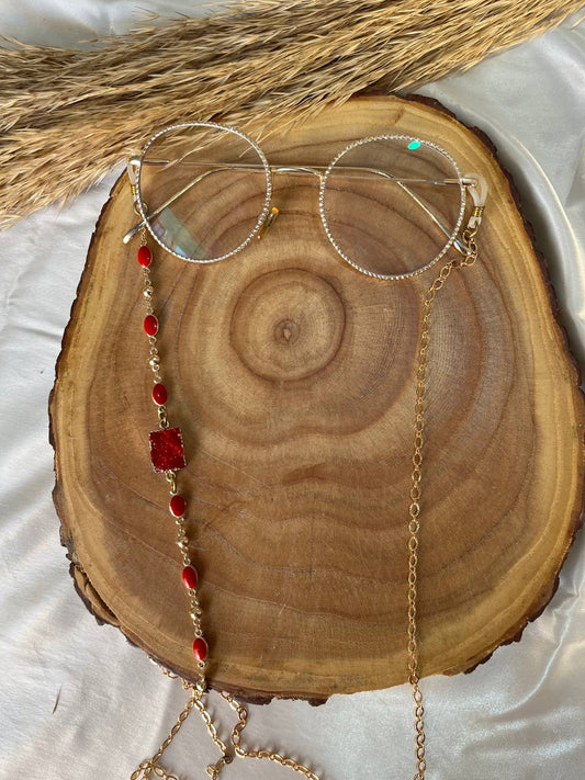 Sham Glasses Chain - Chinese gold chain