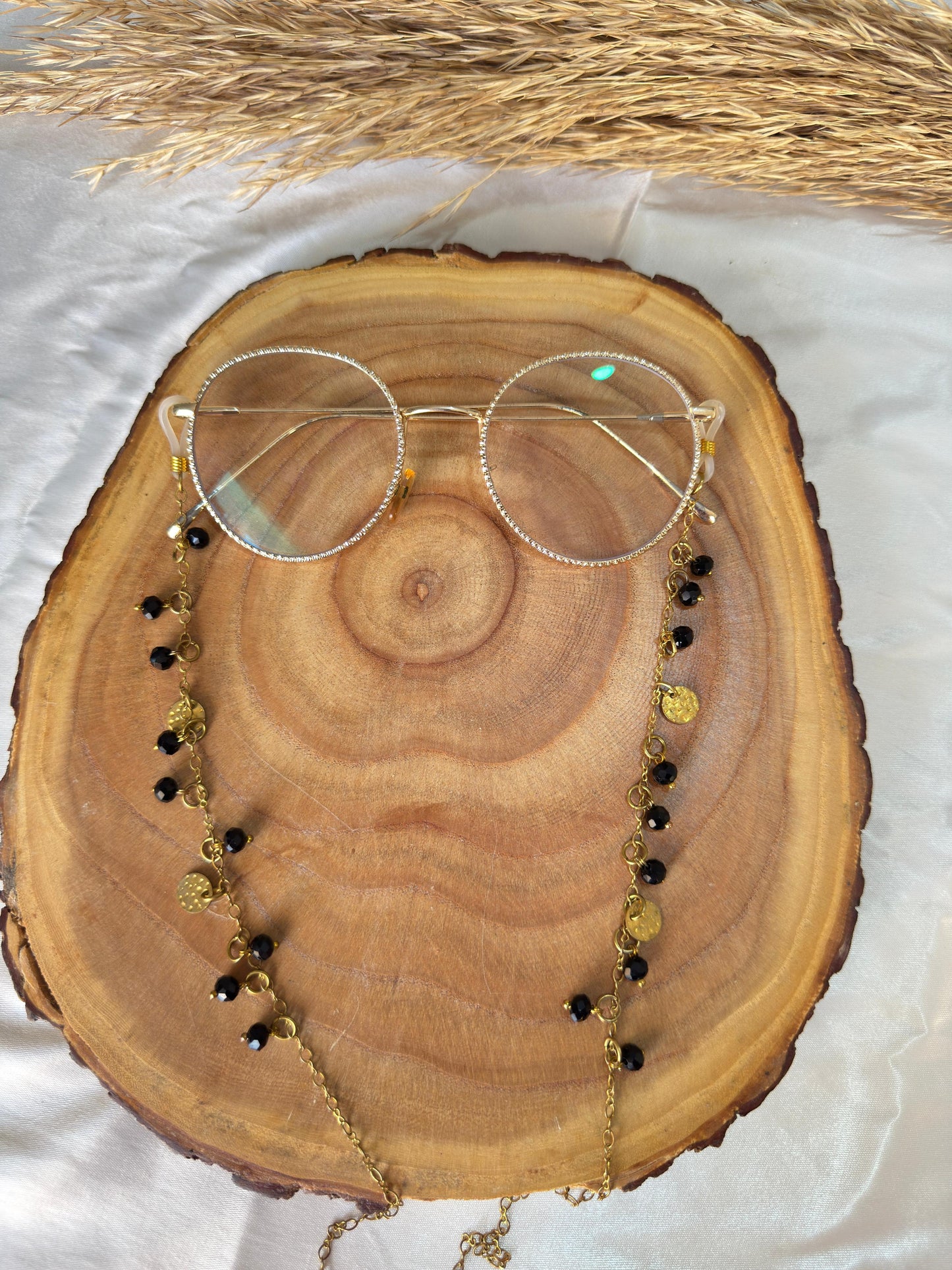 Durra Glasses Chain - Crystal